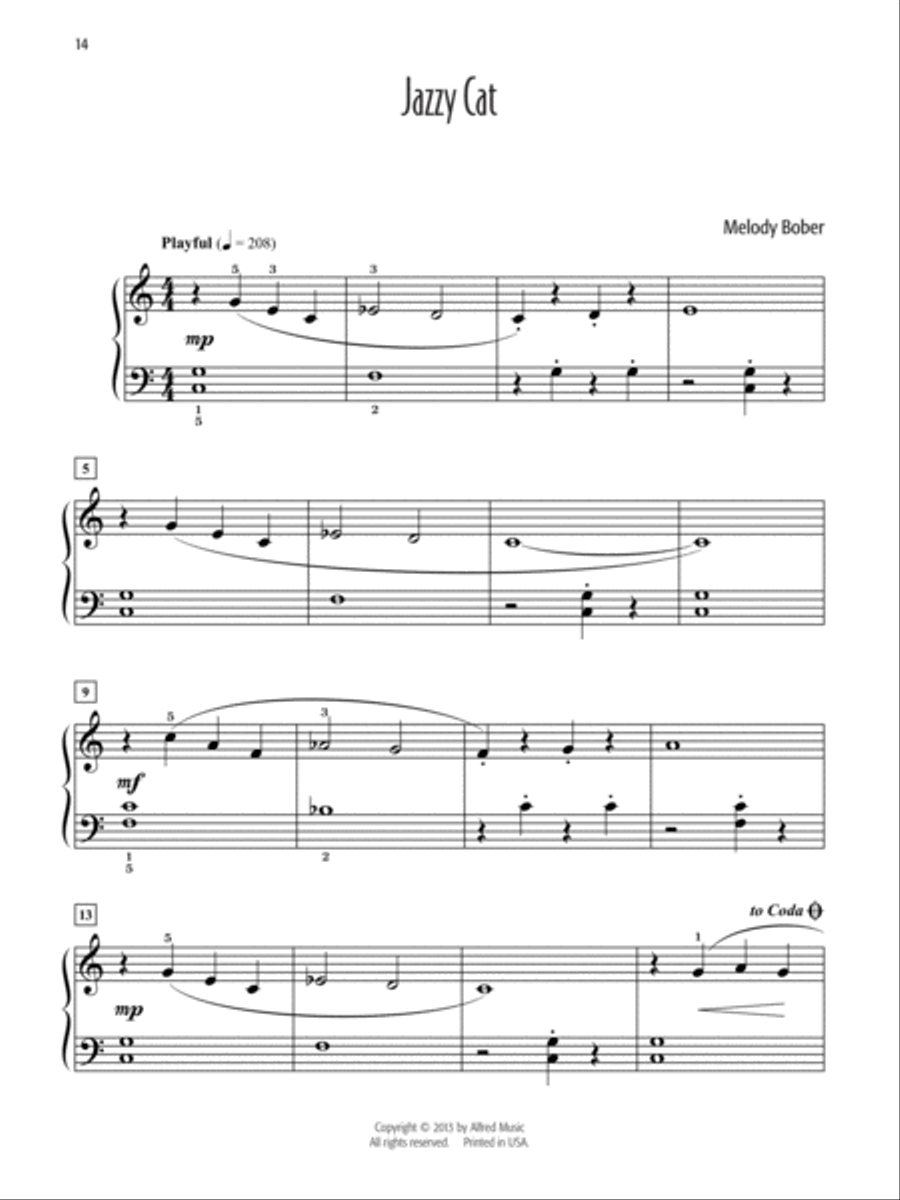 Melody Bober's Favorite Solos 1-3 (Value Pack) Easy Piano scores gallery preview page 4