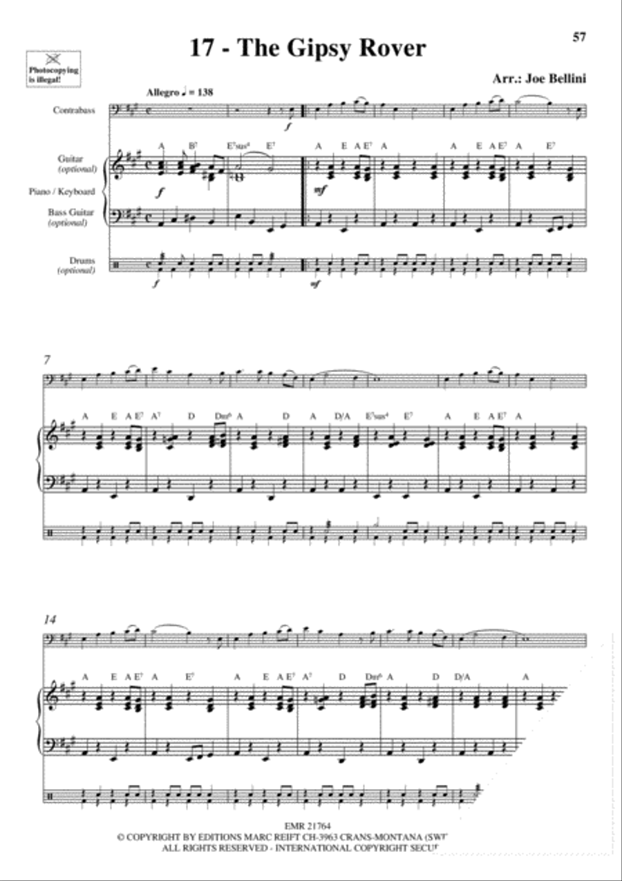 20 Celtic Hits Double Bass scores gallery preview page 19