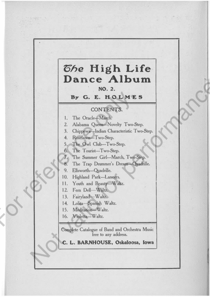 High Life Dance Album No. 2
