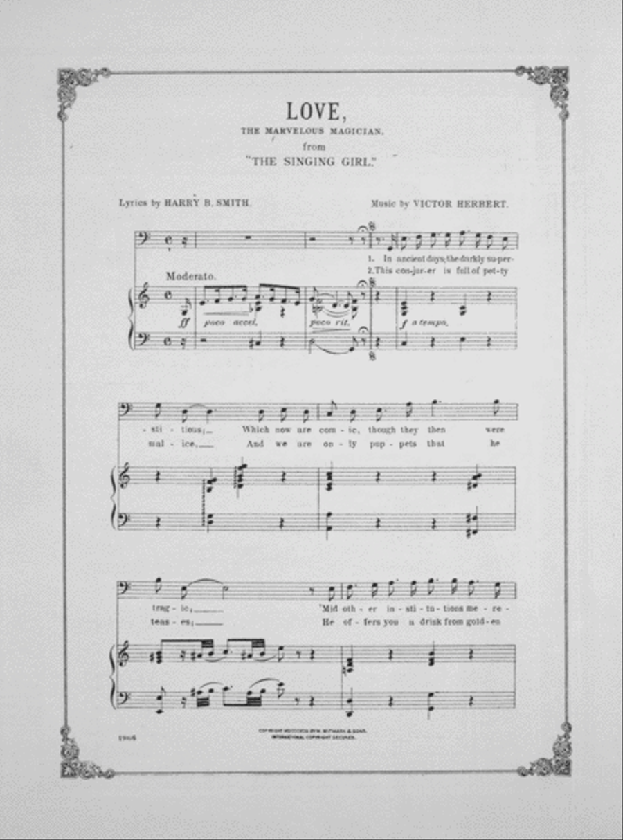 Love The Marvellous Magician Voice scores gallery preview page 2