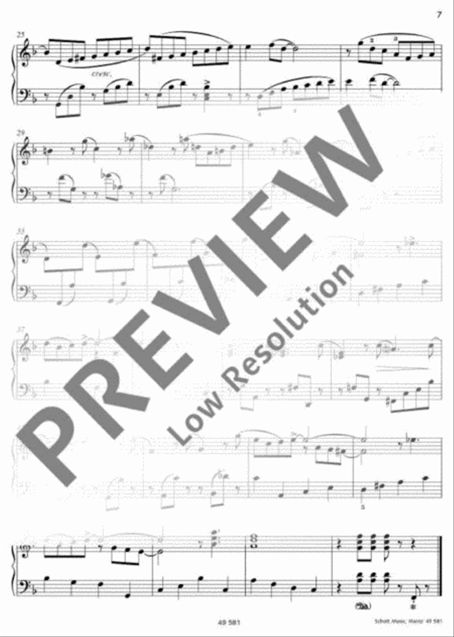 Jazz Sonatina Piano Solo scores gallery preview page 8