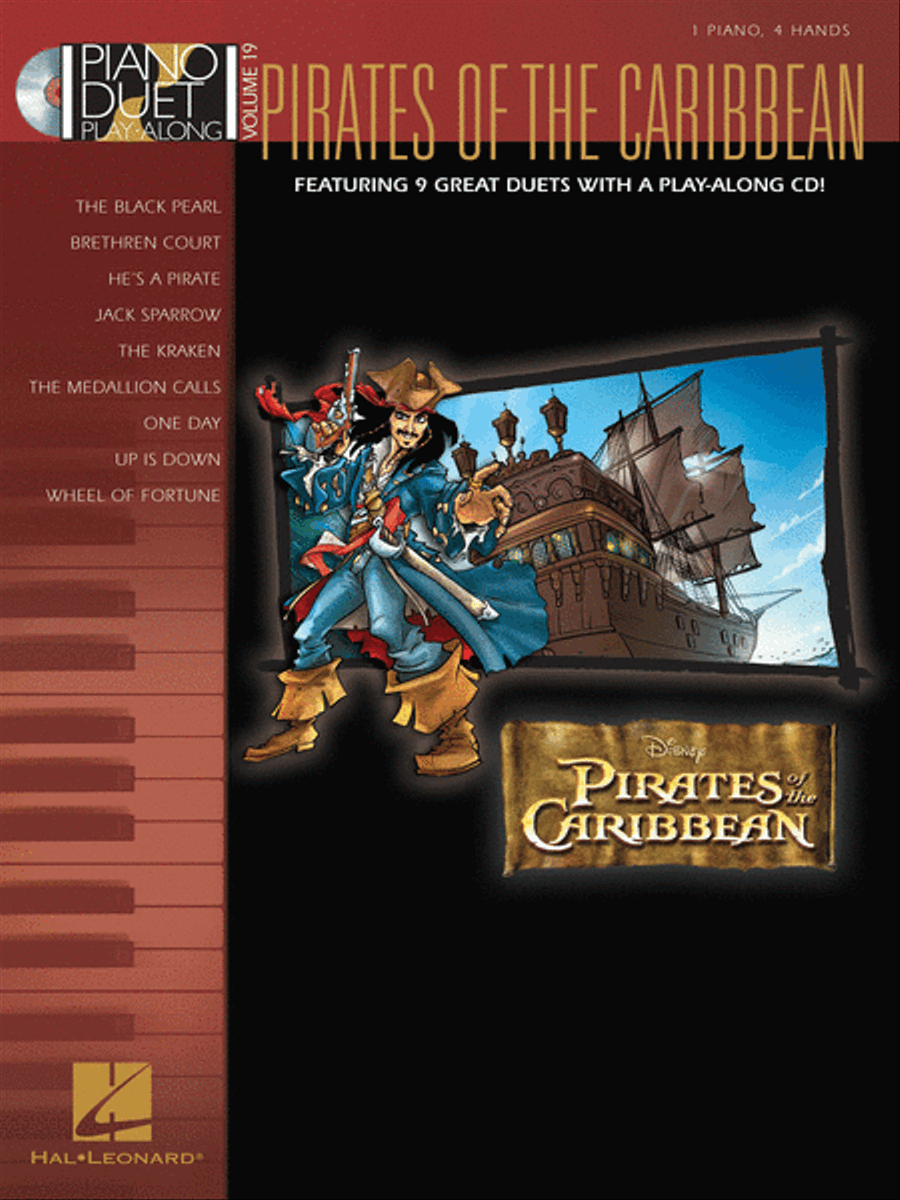 Pirates of the Caribbean 1 Piano, 4-Hands scores gallery preview page 1