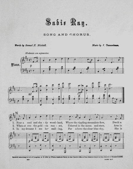 Sadie Ray. Song & Chorus