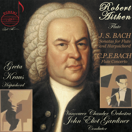 J.S. Bach & C.P.E. Bach: Sonatas for Flute and Harpsichord - Concerto in D Minor
