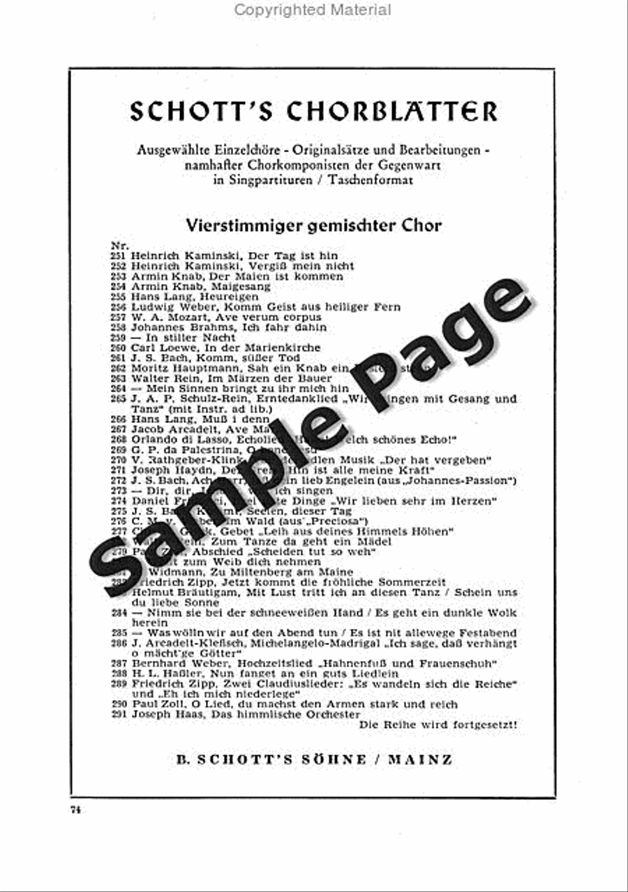 Requiem Aeternam 4-Part scores gallery preview page 5