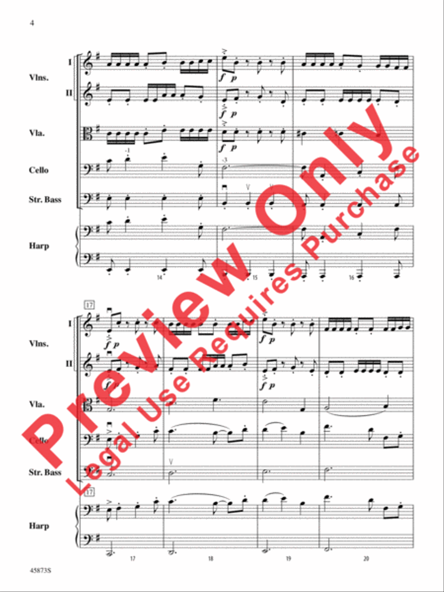 Rogue Rider Rogue Rider String Orchestra scores gallery preview page 4