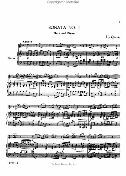 Sonata No. 1 in A Minor