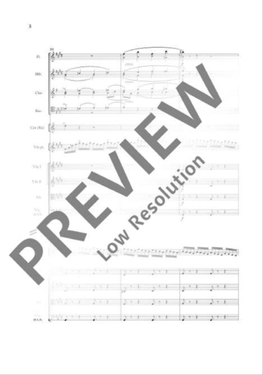 Havanaise Orchestra scores gallery preview page 17