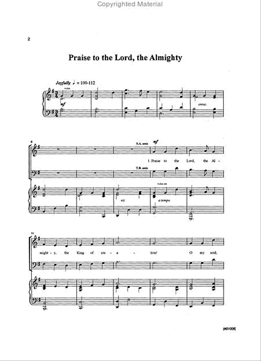 Hymnplicity Ward Choir - Book 9 4-Part scores gallery preview page 2