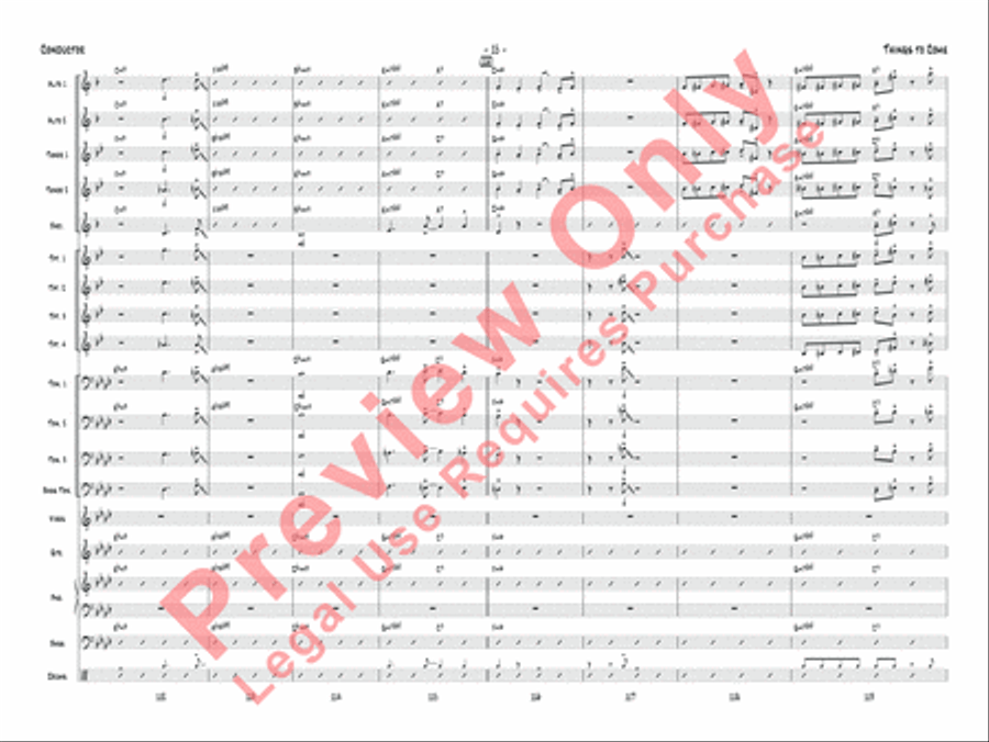 Things to Come Things to Come Jazz Ensemble scores gallery preview page 16