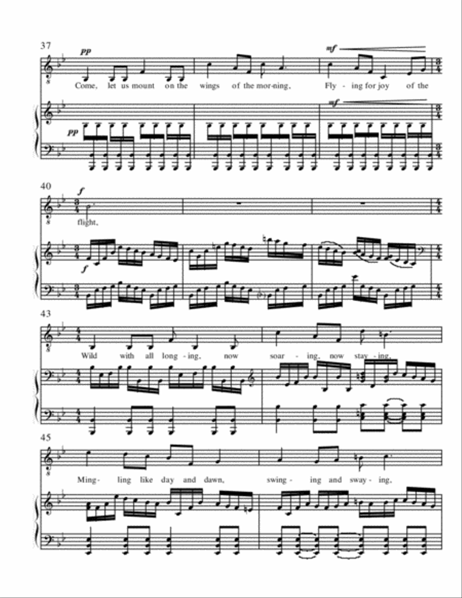 Dryad Song 3-Part scores gallery preview page 4