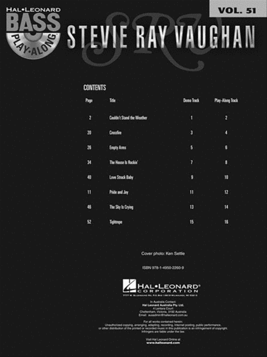 Stevie Ray Vaughan Stevie Ray Vaughan Electric Guitar scores gallery preview page 3
