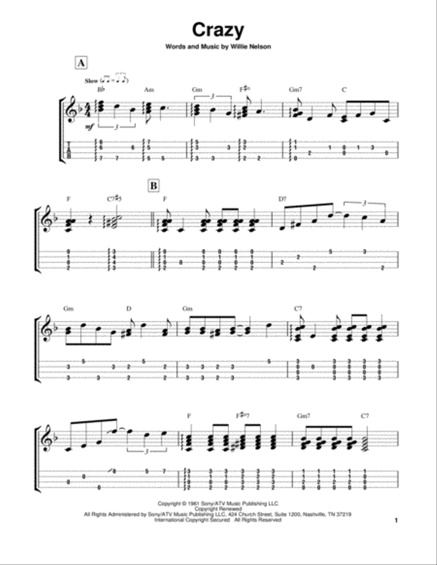 Crazy Ukulele scores gallery preview page 1