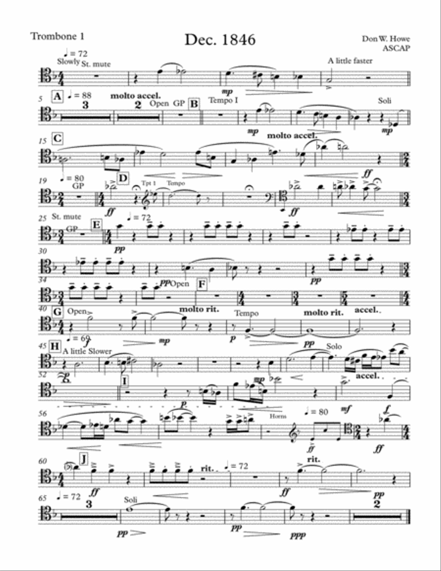 Dec. 1846 Brass Ensemble scores gallery preview page 6