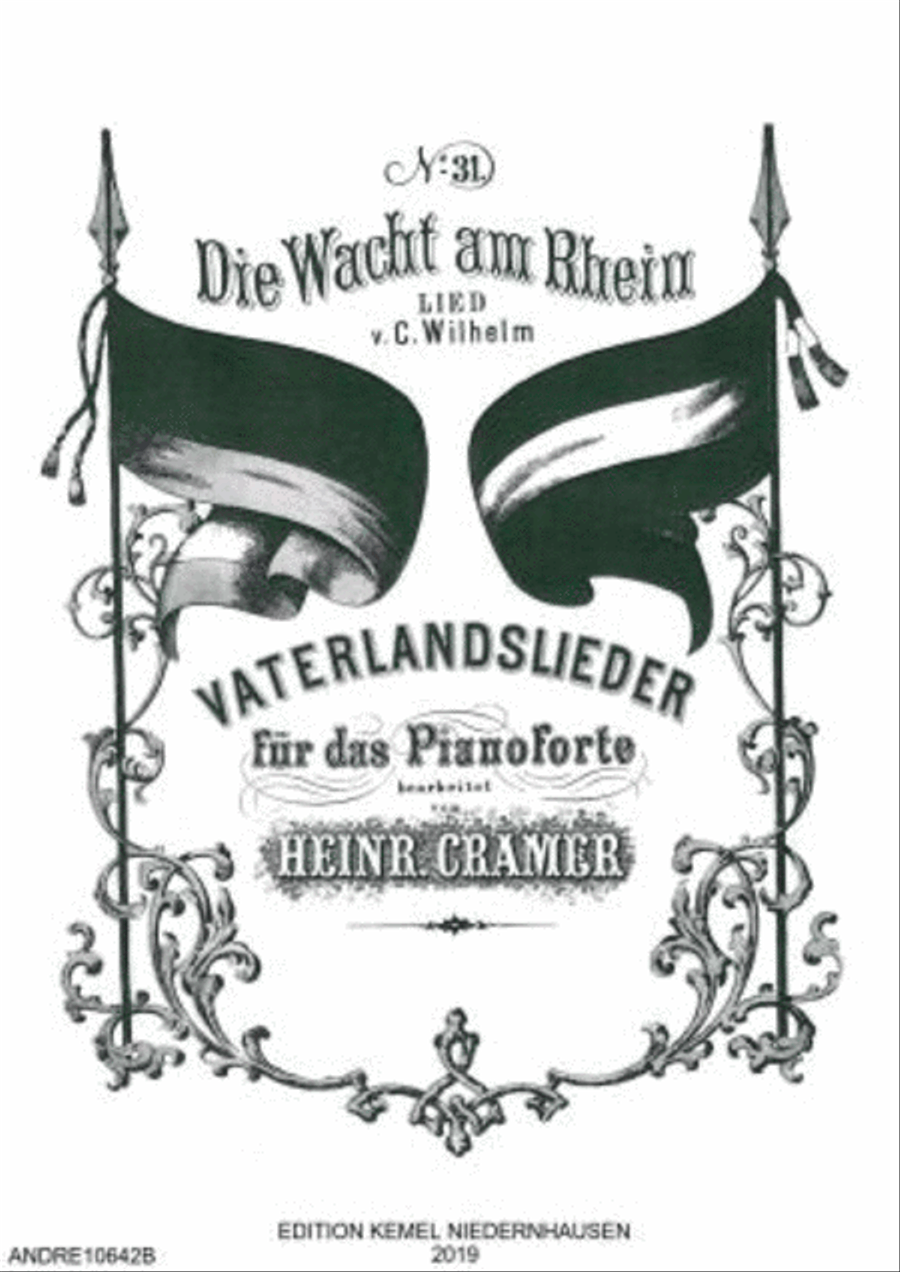Die Wacht am Rhein Piano scores gallery preview page 1