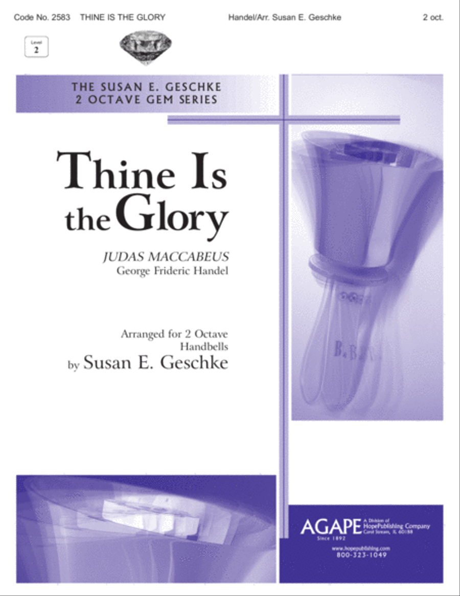 Thine Is the Glory 2-Octaves scores gallery preview page 1