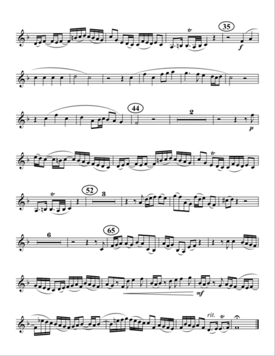 Sleepers, Wake! Sleepers, Wake! Brass Quintet scores gallery preview page 6