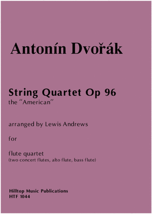 American Quartet arr. two concert flutes, alto flute and bass flute