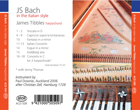 J.S. Bach In The Italian Style