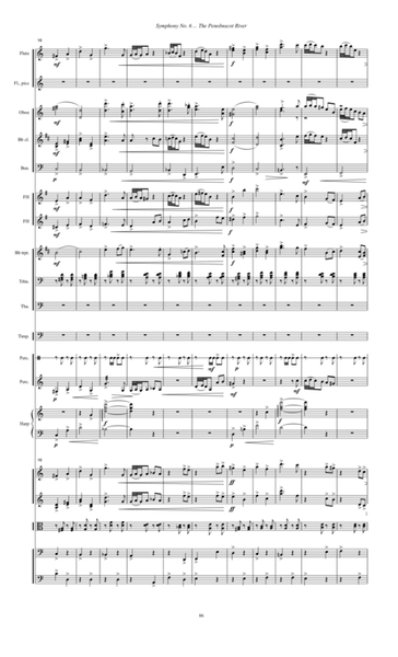 Symphony No. 6 ... The Penopscot River (2004) 4th movement, drunken polka
