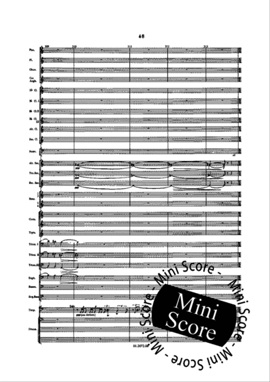 Atmospheres Concert Band scores gallery preview page 52