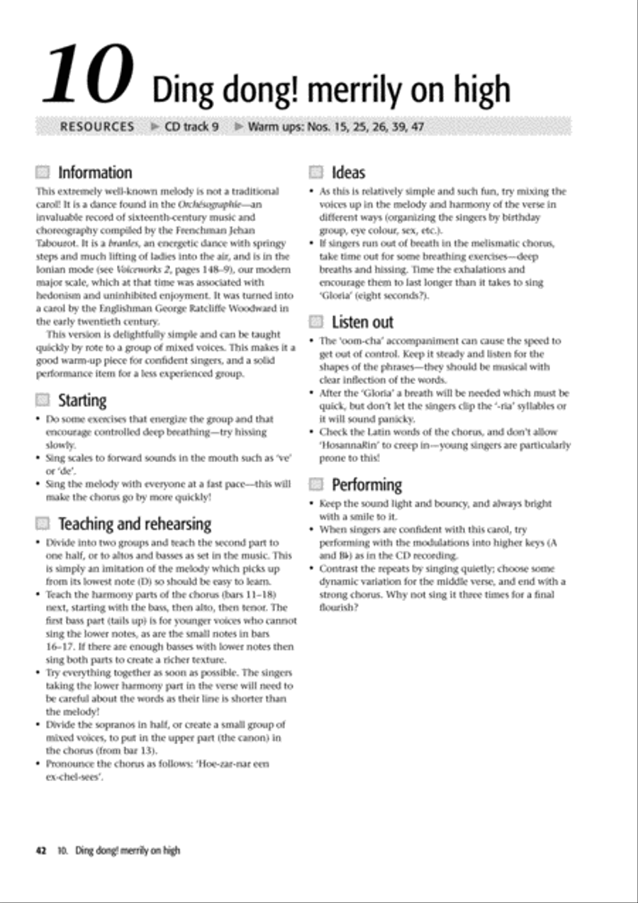 Voiceworks at Christmas Unison Choir scores gallery preview page 2