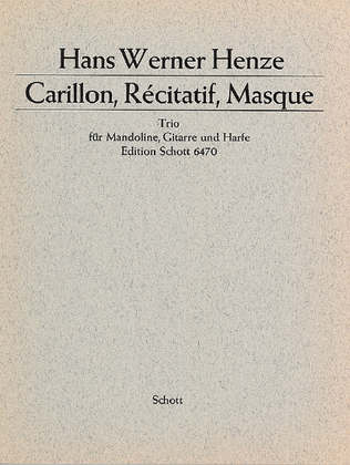 Carillon, Recitatif, Masque