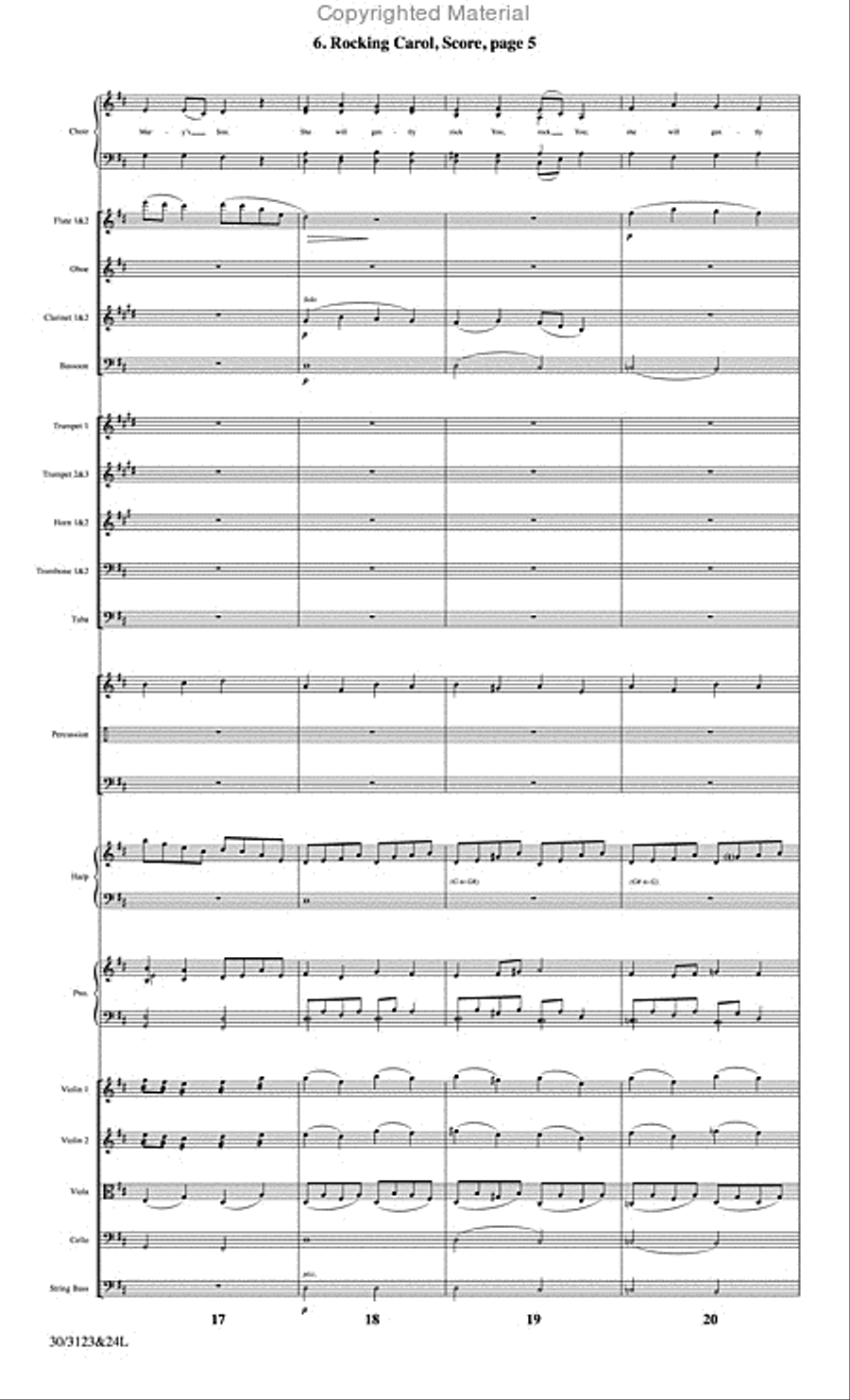 The Christmas Story - Set of Parts Choir scores gallery preview page 51