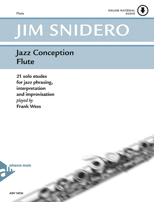 Book cover for Jazz Conception Flute