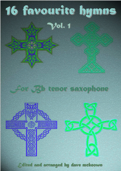 16 Favourite Hymns Vol.1 for solo Tenor  Saxophone image number null
