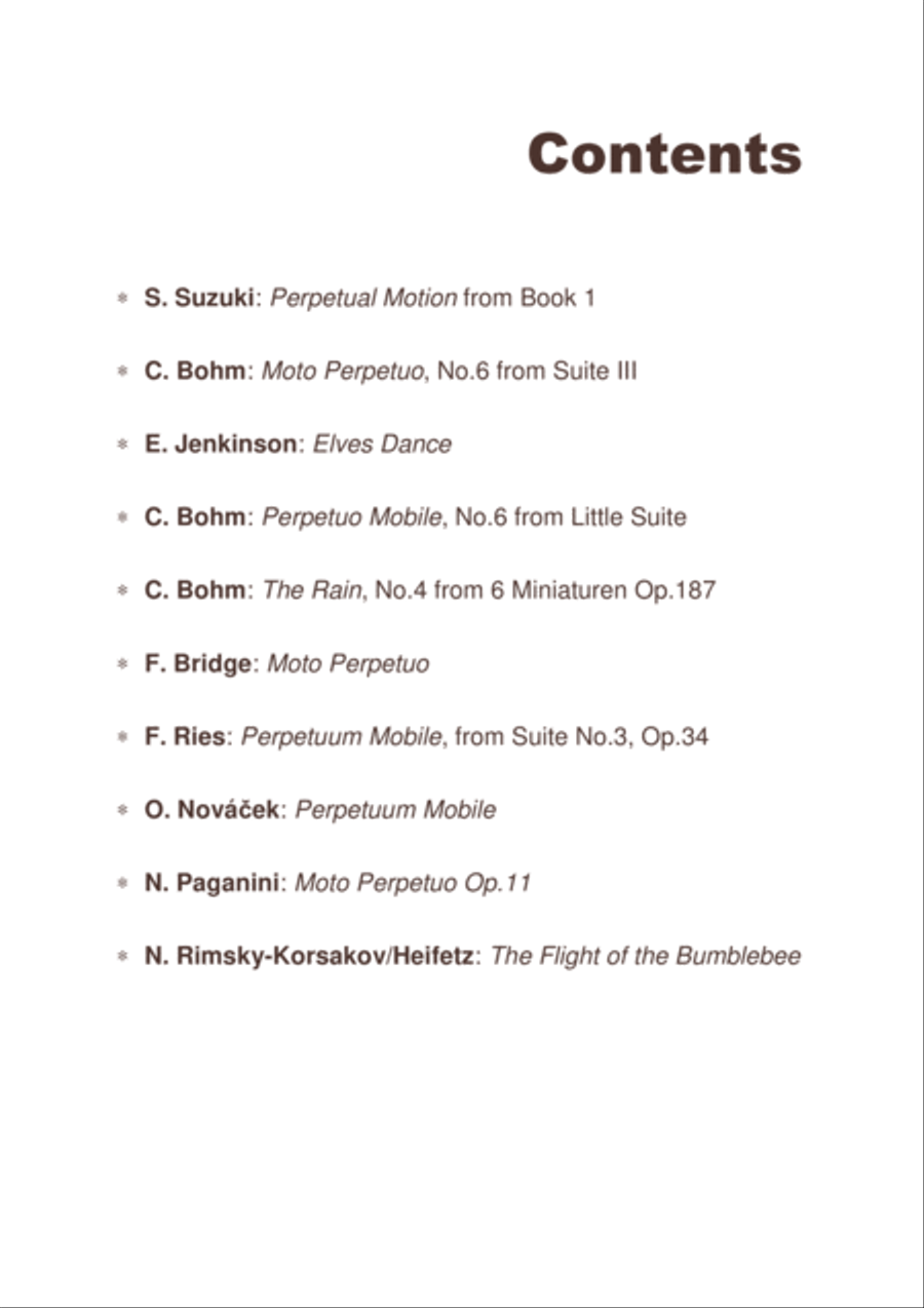 Violin Moto Perpetuo Collection, 2nd violin accompaniments Violin Solo scores gallery preview page 2