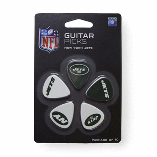 Book cover for New York Jets Guitar Picks