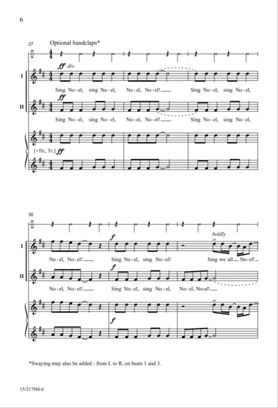 African Noel 2-Part scores gallery preview page 6