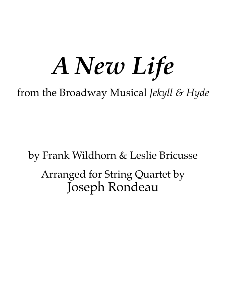 Book cover for A New Life