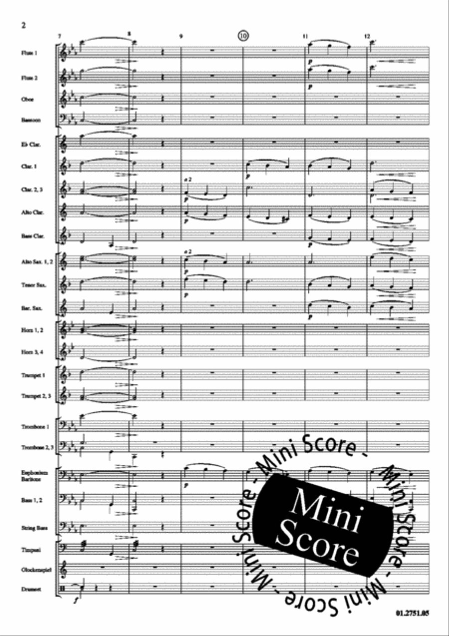 Five Little Chorals Five Little Chorals Concert Band scores gallery preview page 6