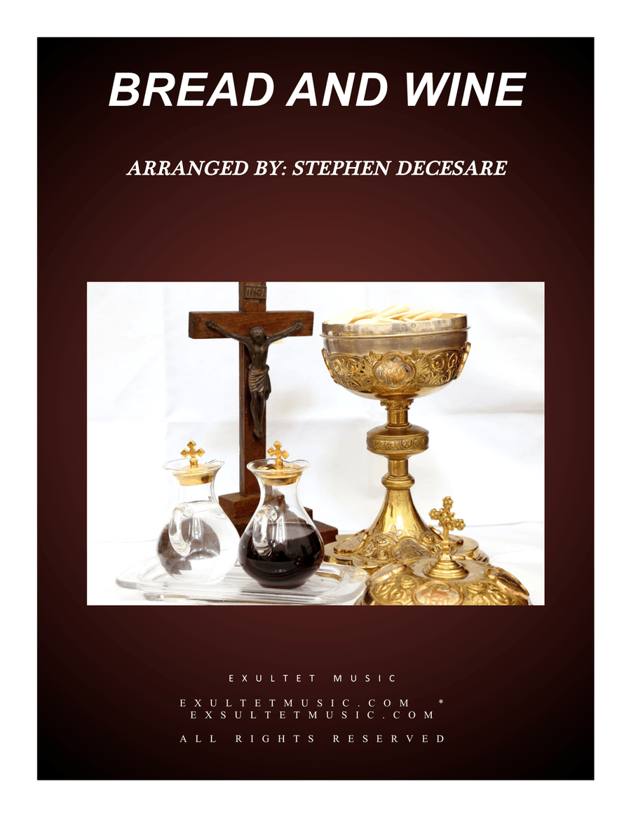 Bread And Wine Bread And Wine Unison Choir scores gallery preview page 1