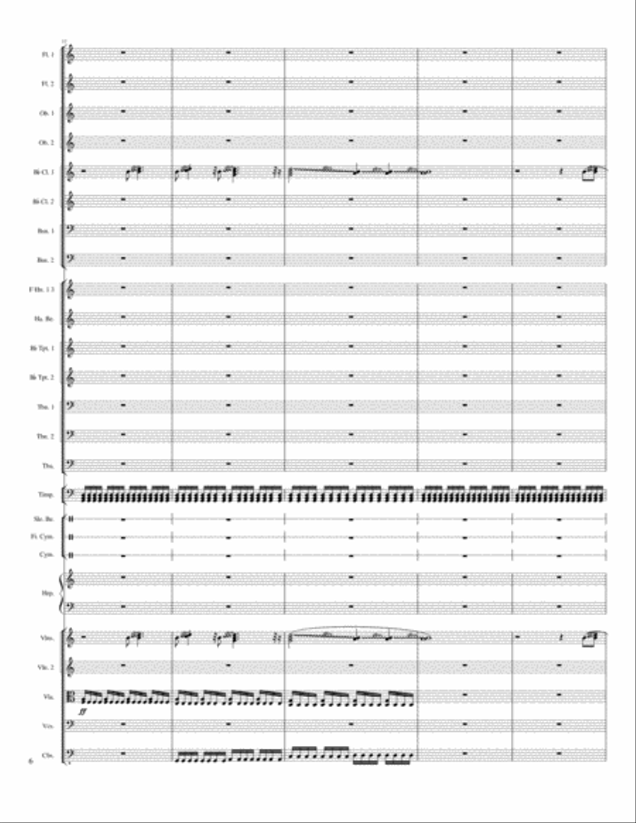 Pere Marquette #1225, Op. 2 Full Orchestra scores gallery preview page 6