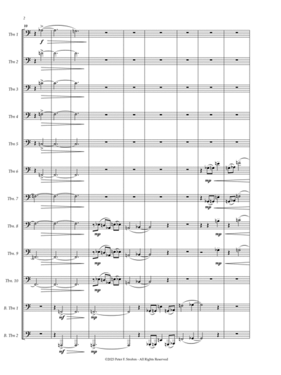 Chromatique (for Trombone Ensemble) image number null