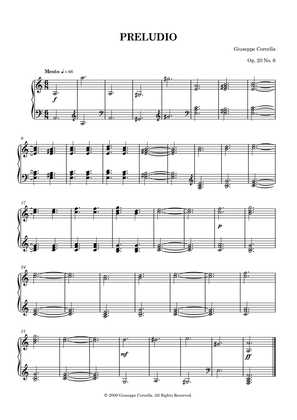 Preludio Op. 20 No. 6