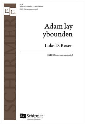Book cover for Adam lay ybounden