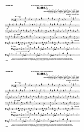 Timber: 1st Trombone