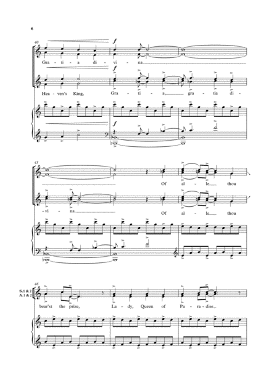 So Fair and Bright SSAA scores gallery preview page 6