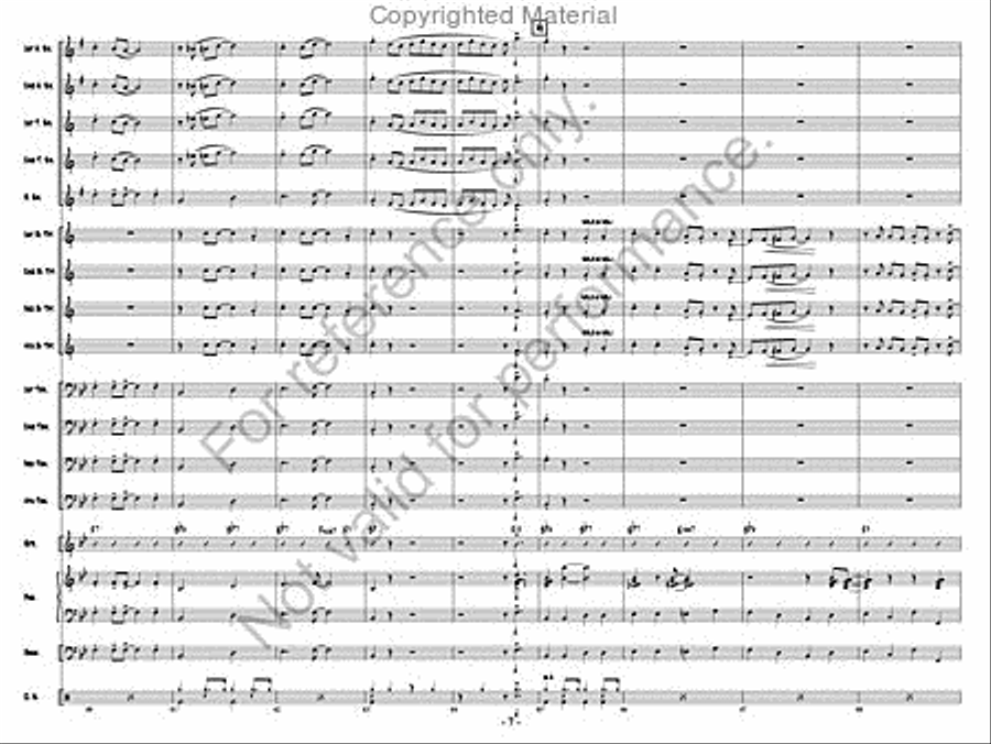 Just Fine! Jazz Ensemble scores gallery preview page 6