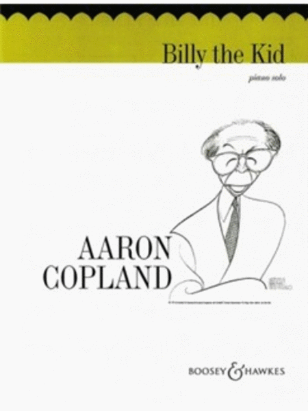 Billy the Kid by Aaron Copland Piano Solo - Sheet Music