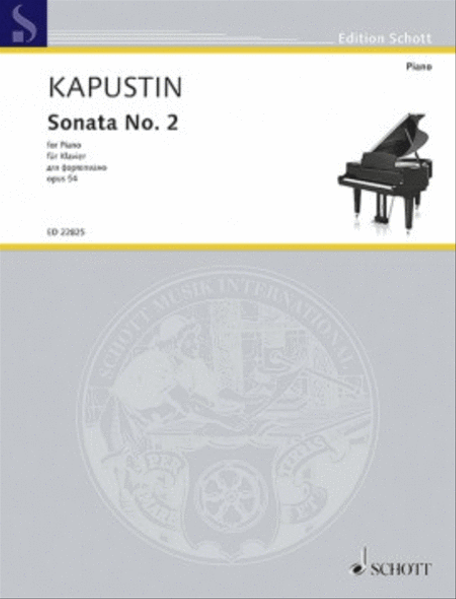 Sonata No. 2, Op. 54 Piano Solo scores gallery preview page 1
