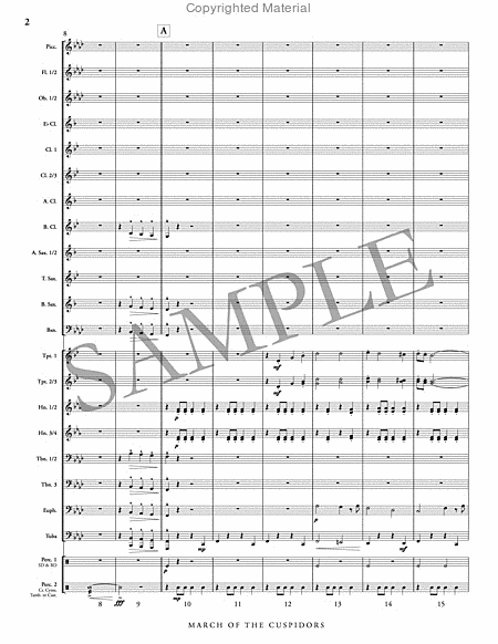 March of the Cuspidors (score only) image number null