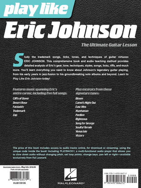 Play like Eric Johnson image number null