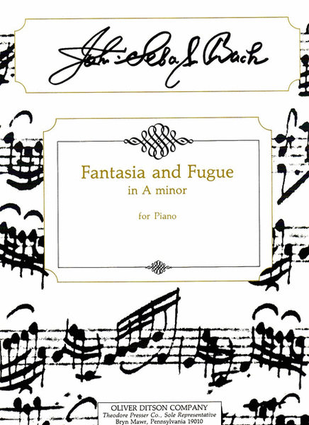 Fantasia And Fugue in A Minor