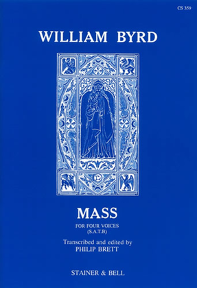 Book cover for Mass for Four Voices