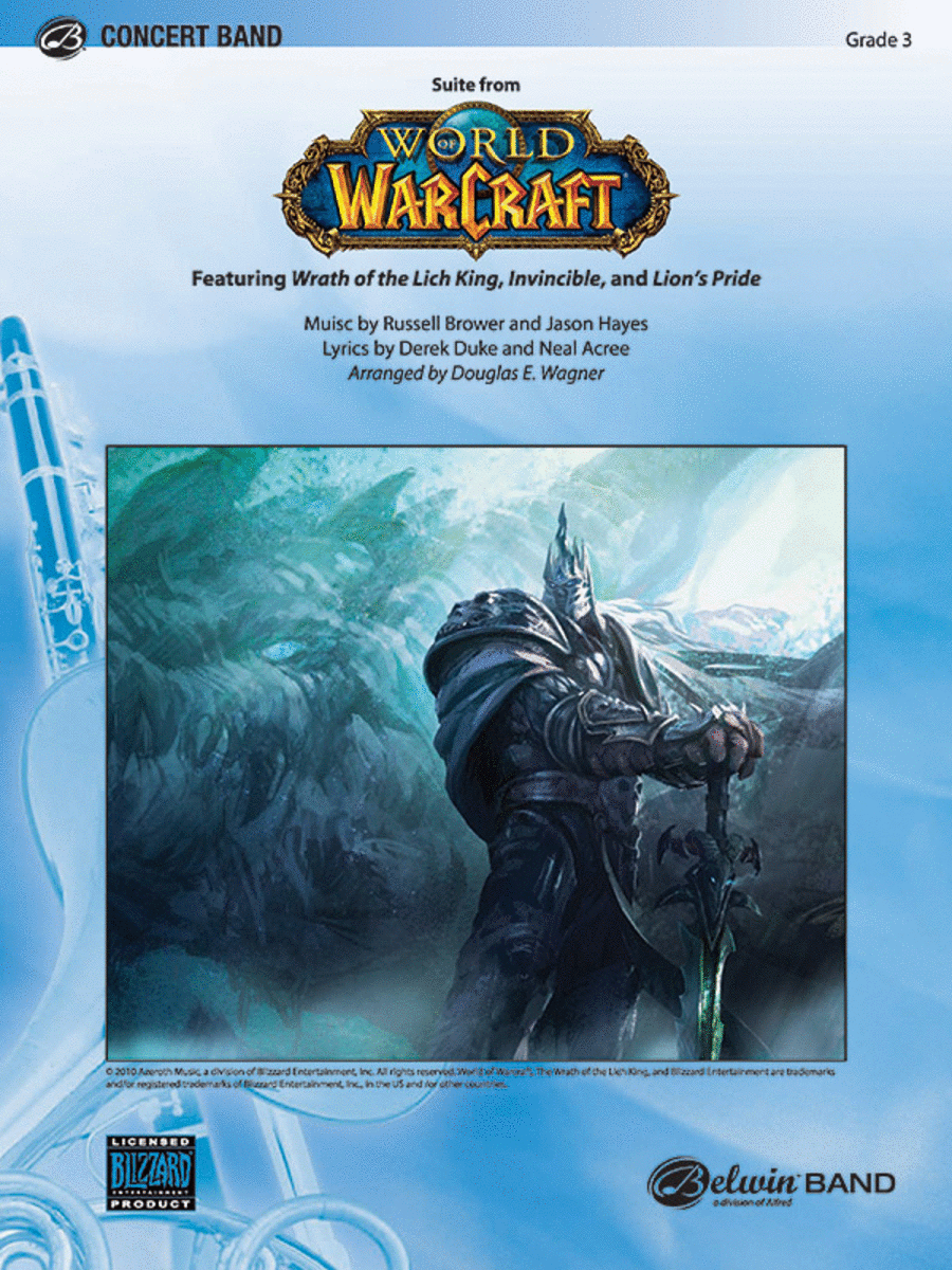 World of Warcraft, Suite from Concert Band scores gallery preview page 1